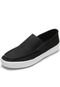 Mocassim Couro Forum Liso Preto - Marca Forum