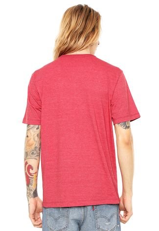 Camiseta Hurley On Deck Vermelha