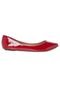 Sapatilha My Shoes Básica Bico Fino Vermelha - Marca My Shoes