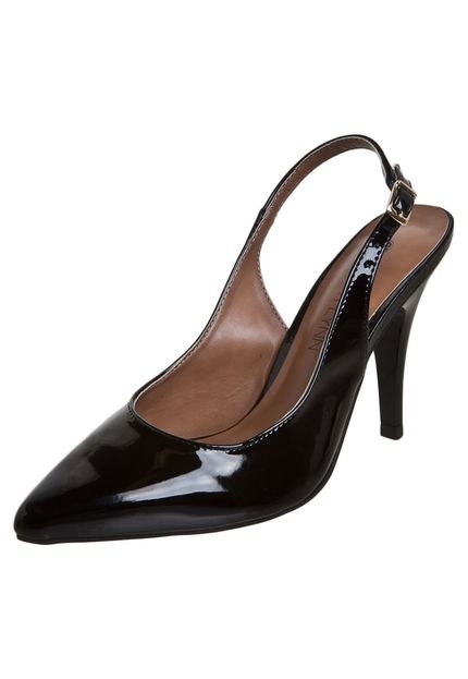 Scarpin Anna Flynn Chanel Preto - Marca Anna Flynn