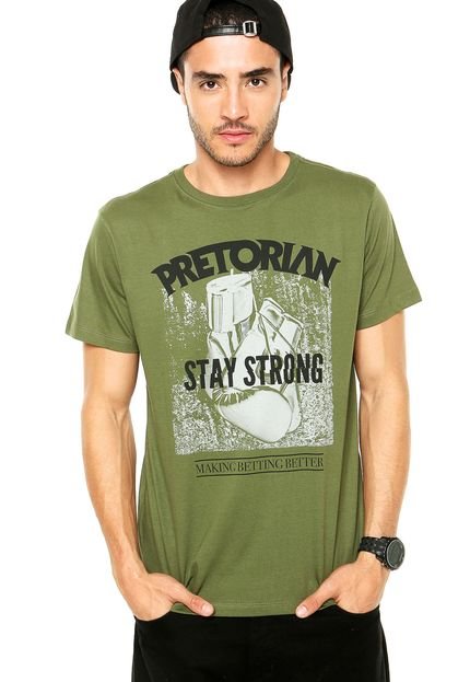 Camiseta Pretorian Stay Strong Verde - Marca Pretorian