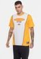 Camiseta NBA Eightie Team Los Angeles Lakers Amarela Cadmium - Marca NBA