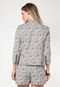 Blazer Canal Jacquard Branco - Marca Canal