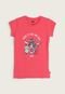 Camiseta Infantil Levis Dance Rosa - Marca Levis