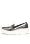 Mocassim Flatform Grendha Loafer II Plat Prata Velha - Marca Grendha