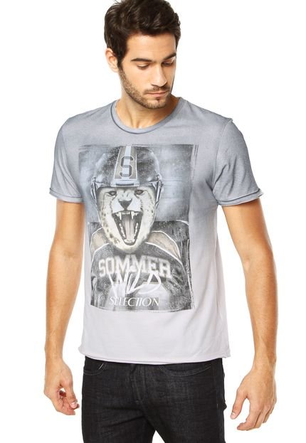 Camiseta Sommer Mini Wild Cinza - Marca Sommer