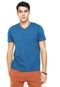 Camiseta Colcci Reta Azul - Marca Colcci