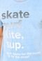 Camiseta Redley Skate Azul - Marca Redley