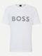 Camiseta Hugo Boss Regular Tee 1 Mesh Branca - Marca Hugo Boss