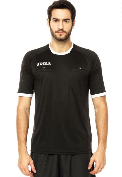Camiseta Joma Arbitro Preta - Marca Joma