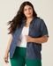 Camisa Oversized Jeans Malwee Plus - Marca Malwee