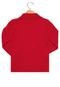 Camisa Polo Kaiani Infantil Bordado Vermelha - Marca Kaiani