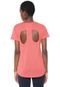 Camiseta Graphene Recortes Rosa - Marca Graphene
