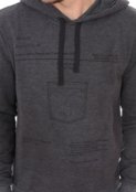 Moletom Calvin Klein Masculino Hoodie Trademark Chumbo - Marca Calvin Klein