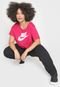 Camiseta Nike Sportswear Tee Essntl Fu Rosa - Marca Nike Sportswear