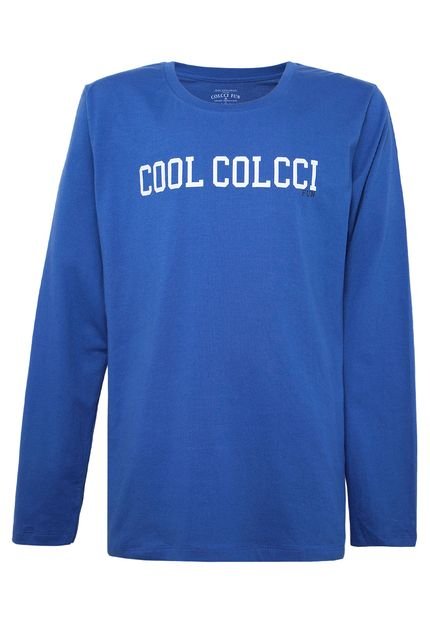 Camiseta Colcci Fun Cool Infantil Azul - Marca Colcci Fun