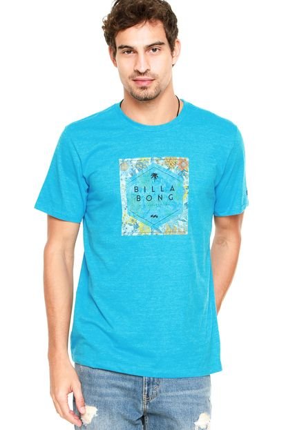 Camiseta Billabong Hexfill Azul - Marca Billabong