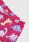 Pijama Kyly Longo Infantil Dinossauro Rosa - Marca Kyly