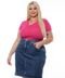 Saia Jeans Plus Size Secretaria Razon Jeans - Marca Razon Jeans