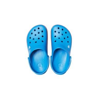 Sandália Crocs Crocband Hyper Shine Clog Azul/Vermelho