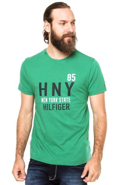 Camiseta Tommy Hilfiger State Verde - Marca Tommy Hilfiger