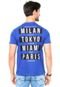 Camiseta Industrie Milan Azul - Marca Industrie