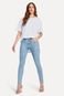 Calça Jeans Skinny Foil Reversa Azul - Marca Reversa