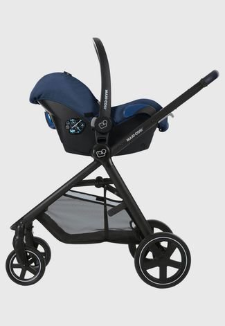 Carrinho de bebê Travel System Anna Trio Maxi Cosi Nomad Azul