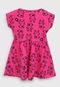 Vestido Zig Zig Zaa Infantil Coelho Rosa - Marca Zig Zig Zaa