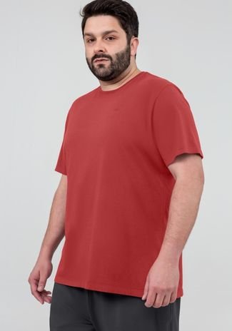 Camiseta Masculina em Malha Clássica Big & Tall