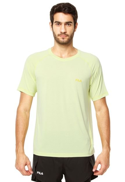 Camiseta Fila  Dots Amarelo - Marca Fila