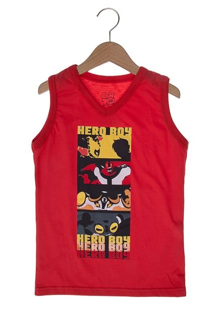 Regata Marisol Hero Boy Infantil Vermelha - Marca Marisol