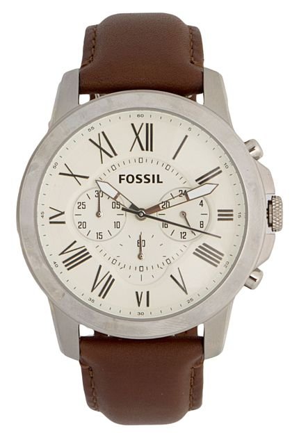 Relógio Fossil FFS4735Z Marrom - Marca Fossil