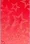 Toalha de Mesa Karsten Natal Golden Estrelas 175x220cm Vermelha - Marca Karsten