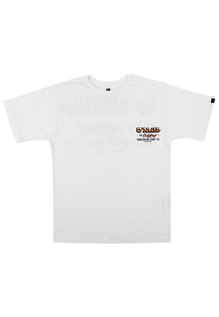 Camiseta Oneill Manga Curta Menino Branca - Marca Oneill