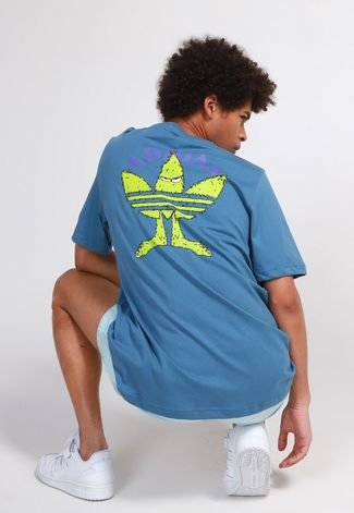 Noreste carga vitalidad Camiseta adidas Originals Fun S Azul - Compre Agora | Kanui Brasil