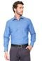 Camisa Aleatory Slim Comfort Azul - Marca Aleatory