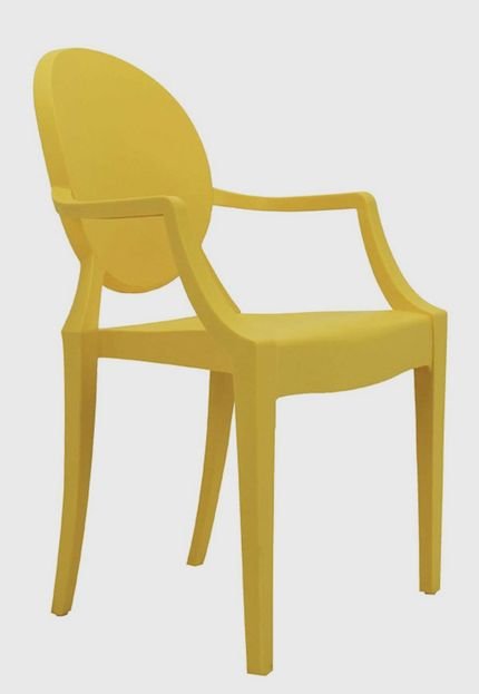 Cadeira Sofia Infantil Pp Amarelo Rivatti - Marca Rivatti