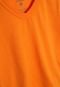 Camiseta Marisol Menino Lisa Laranja - Marca Marisol
