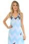 Vestido Longo 101 Resort Wear Azul Estampado - Marca 101 Resort Wear