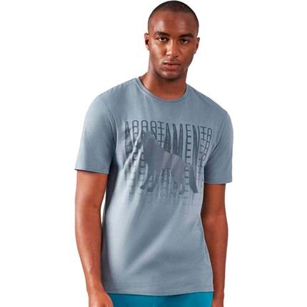 Camiseta Acostamento Wolf Fall O23 Cinza Masculino - Marca Acostamento