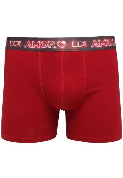 Cueca Upman Boxer Amor Vermelha - Marca Upman