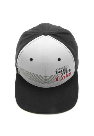 Boné Coca Cola Accessories Better Branco/Preto
