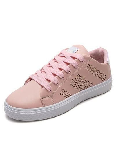 Tenis rosa shop dafiti
