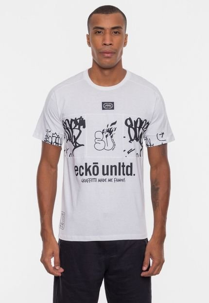 Camiseta Ecko Especial 30 Anos Branca Off - Marca Ecko