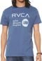 Camiseta RVCA Anp Fill Azul - Marca RVCA