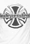 Camiseta Independent Chrnome Cross Branca - Marca Independent
