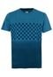 Camiseta Quiksilver Slim Fit Podium Azul - Marca Quiksilver
