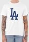 Camiseta New Era Los Angeles Dodgers MLB Branca - Marca New Era