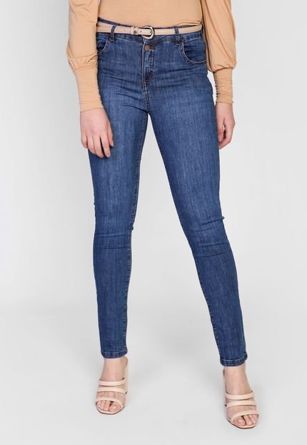 Calça Jeans Cantão Skinny Comfort Azul - Marca Cantão